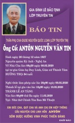 Ông Cố: ANTÔN NGUYỄN VĂN TIN