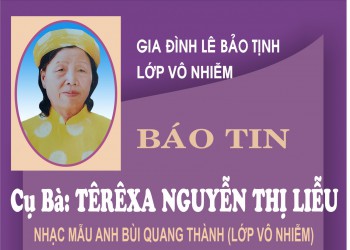 Cụ Bà: TÊRÊXA NGUYỄN THỊ LIỄU