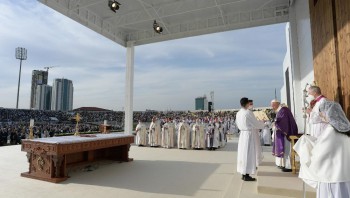 Tông du Iraq: Thánh lễ tại Erbil