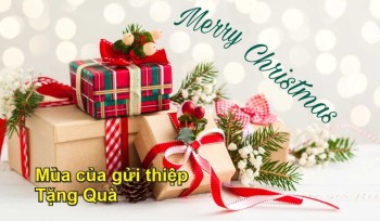 Mùa của gửi thiệp Tặng Quà