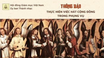 Thông báo thực hiện hát cộng đồng trong phụng vụ