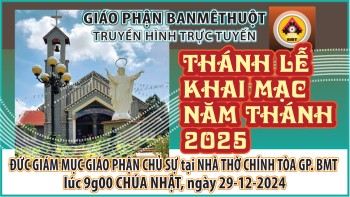 Trực tuyến: Thánh Lễ Khai Mạc Năm Thánh 2025