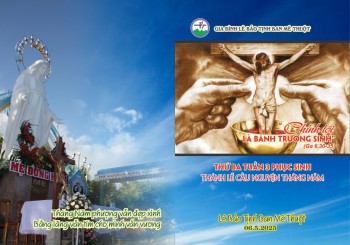 Thư mời tham dự Thánh lễ tháng Năm