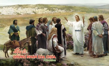 Hãy là chứng nhân của Chúa