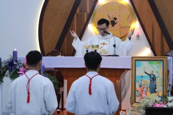 Khóa 20 CV Lê Bảo Tịnh mừng Bổn mạng