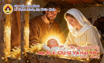 Bài Suy niệm Tin Mừng Lễ Mẹ Thiên Chúa -A