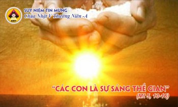 SNTM Chúa Nhật V Thường Niên -Năm A