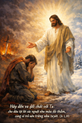 “Hãy đến và đối chất với Ta”