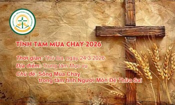 Thư mời Tĩnh tâm Mùa Chay 2026