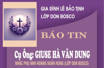 Tin buồn: Cụ Ông GIUSE HÀ VĂN DUNG