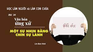 BÀI 34 VĂN HOÁ ỨNG XỬ