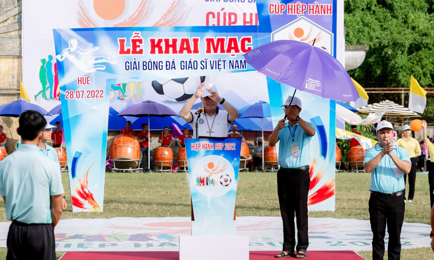 Khai mạc Giải bóng đá giáo sĩ toàn quốc 2022