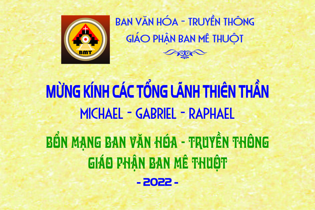 THƯ MỜI của Ban VH-TT Giáo phận BMT