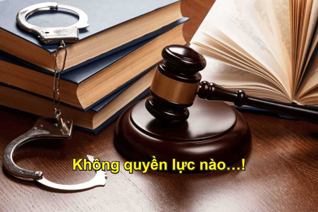 Không quyền lực nào…!