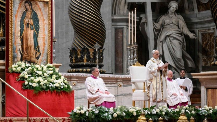 ĐTC cử hành lễ kính Đức Mẹ Guadalupe