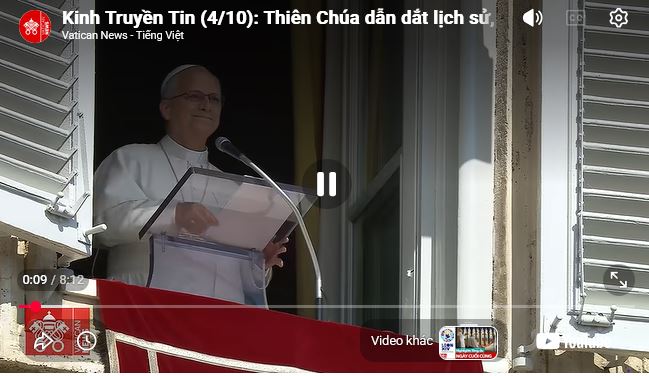 ĐTC mời gọi cầu nguyện với Kinh Mân Côi